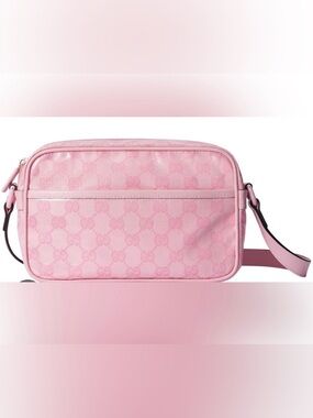 Gucci GG Crystal Mini Shoulder Bag Pink